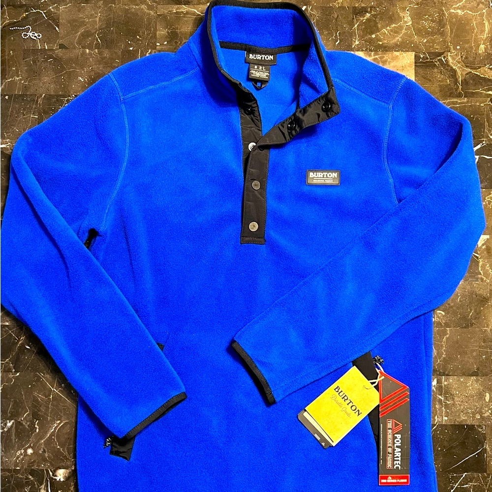 Burton Polartec Quarter Snap Pullover